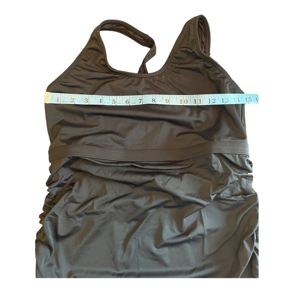 Skirtsports Womens High Dive Tankini Top Swimwear Black - Picture 8 of 14